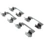 CENTRIC PARTS 105.11020 Posi Quiet Ceramic Brake Pads with Shims and Hardware