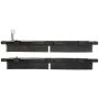 CENTRIC PARTS 105.11020 Posi Quiet Ceramic Brake Pads with Shims and Hardware