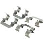 CENTRIC PARTS 105.11040 Posi Quiet Ceramic Brake Pads with Shims and Hardware