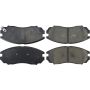 CENTRIC PARTS 105.11040 Posi Quiet Ceramic Brake Pads with Shims and Hardware