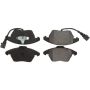 CENTRIC PARTS 105.11070 Posi Quiet Ceramic Brake Pads with Shims and Hardware