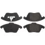 CENTRIC PARTS 105.11072 Posi Quiet Ceramic Brake Pads with Shims and Hardware
