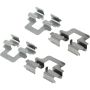CENTRIC PARTS 105.11080 Posi Quiet Ceramic Brake Pads with Shims and Hardware