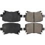 CENTRIC PARTS 105.11081 Posi Quiet Ceramic Brake Pads with Shims and Hardware