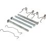 CENTRIC PARTS 105.11130 Posi Quiet Ceramic Brake Pads with Shims and Hardware