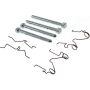 CENTRIC PARTS 105.11131 Posi Quiet Ceramic Brake Pads with Shims and Hardware