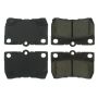 CENTRIC PARTS 105.11131 Posi Quiet Ceramic Brake Pads with Shims and Hardware