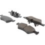 CENTRIC PARTS 105.11230 Posi Quiet Ceramic Brake Pads with Shims and Hardware