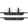CENTRIC PARTS 105.11230 Posi Quiet Ceramic Brake Pads with Shims and Hardware