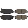 CENTRIC PARTS 105.11240 Posi Quiet Ceramic Brake Pads with Shims and Hardware