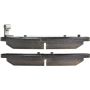 CENTRIC PARTS 105.11251 Posi Quiet Ceramic Brake Pads with Shims and Hardware