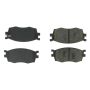 CENTRIC PARTS 105.11560 Posi Quiet Ceramic Brake Pads with Shims and Hardware