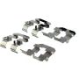 CENTRIC PARTS 105.11570 Posi Quiet Ceramic Brake Pads with Shims and Hardware