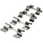 CENTRIC PARTS 105.11580 Posi Quiet Ceramic Brake Pads with Shims and Hardware