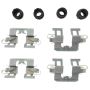 CENTRIC PARTS 105.11610 Posi Quiet Ceramic Brake Pads with Shims and Hardware