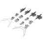 CENTRIC PARTS 105.11640 Posi Quiet Ceramic Brake Pads with Shims and Hardware