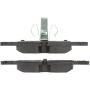 CENTRIC PARTS 105.11700 Posi Quiet Ceramic Brake Pads with Shims and Hardware