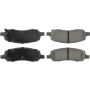 CENTRIC PARTS 105.11720 Posi Quiet Ceramic Brake Pads with Shims and Hardware