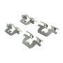 CENTRIC PARTS 105.11800 Posi Quiet Ceramic Brake Pads with Shims and Hardware