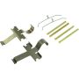 CENTRIC PARTS 105.11820 Posi Quiet Ceramic Brake Pads with Shims and Hardware