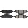 CENTRIC PARTS 105.11830 Posi Quiet Ceramic Brake Pads with Shims and Hardware