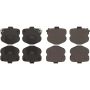 CENTRIC PARTS 105.11851 Posi Quiet Ceramic Brake Pads with Shims
