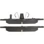 CENTRIC PARTS 105.11860 Posi Quiet Ceramic Brake Pads with Shims and Hardware