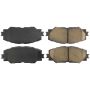 CENTRIC PARTS 105.12100 Posi Quiet Ceramic Brake Pads with Shims and Hardware