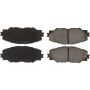 CENTRIC PARTS 105.12110 Posi Quiet Ceramic Brake Pads with Shims and Hardware