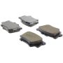 CENTRIC PARTS 105.12120 Posi Quiet Ceramic Brake Pads with Shims and Hardware