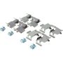 CENTRIC PARTS 105.12120 Posi Quiet Ceramic Brake Pads with Shims and Hardware