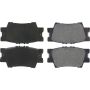 CENTRIC PARTS 105.12120 Posi Quiet Ceramic Brake Pads with Shims and Hardware