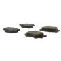 CENTRIC PARTS 105.12121 Posi Quiet Ceramic Brake Pads with Shims and Hardware