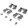CENTRIC PARTS 105.12121 Posi Quiet Ceramic Brake Pads with Shims and Hardware