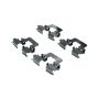 CENTRIC PARTS 105.12260 Posi Quiet Ceramic Brake Pads with Shims and Hardware