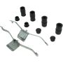 CENTRIC PARTS 105.12570 Posi Quiet Ceramic Brake Pads with Shims and Hardware