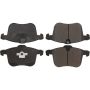 CENTRIC PARTS 105.12570 Posi Quiet Ceramic Brake Pads with Shims and Hardware