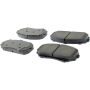 CENTRIC PARTS 105.12580 Posi Quiet Ceramic Brake Pads with Shims and Hardware