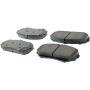 CENTRIC PARTS 105.12580 Posi Quiet Ceramic Brake Pads with Shims and Hardware