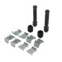 CENTRIC PARTS 105.12580 Posi Quiet Ceramic Brake Pads with Shims and Hardware