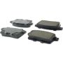 CENTRIC PARTS 105.12590 Posi Quiet Ceramic Brake Pads with Shims and Hardware