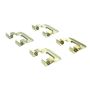CENTRIC PARTS 105.12640 Posi Quiet Ceramic Brake Pads with Shims and Hardware