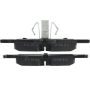CENTRIC PARTS 105.12670 Posi Quiet Ceramic Brake Pads with Shims and Hardware