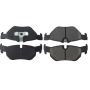 CENTRIC PARTS 105.12670 Posi Quiet Ceramic Brake Pads with Shims and Hardware