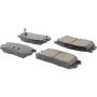 CENTRIC PARTS 105.12750 Posi Quiet Ceramic Brake Pads with Shims and Hardware
