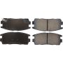 CENTRIC PARTS 105.12750 Posi Quiet Ceramic Brake Pads with Shims and Hardware