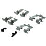 CENTRIC PARTS 105.12810 Posi Quiet Ceramic Brake Pads with Shims and Hardware