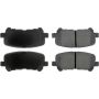 CENTRIC PARTS 105.12810 Posi Quiet Ceramic Brake Pads with Shims and Hardware