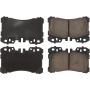 CENTRIC PARTS 105.12820 Posi Quiet Ceramic Brake Pads with Shims and Hardware