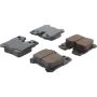 CENTRIC PARTS 105.12830 Posi Quiet Ceramic Brake Pads with Shims and Hardware